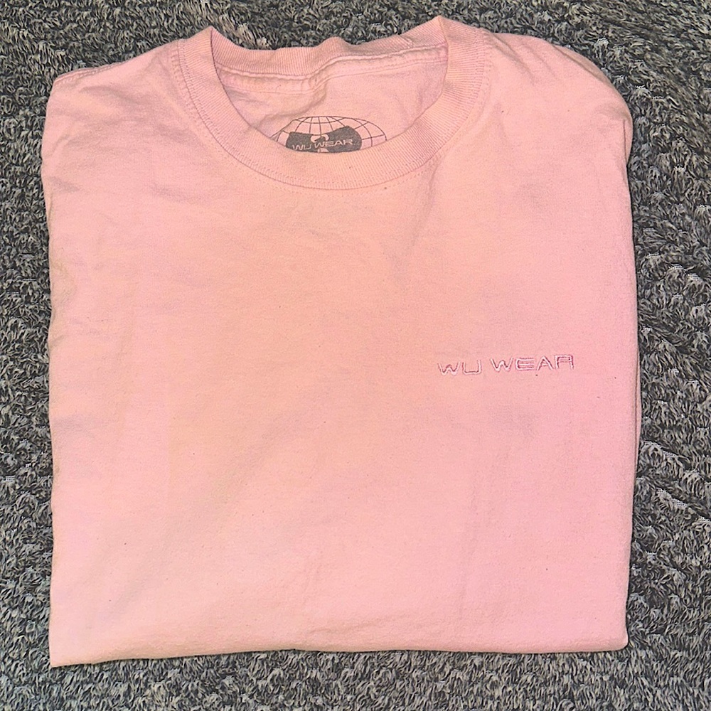 Wu Wear Pink Long Sleeve